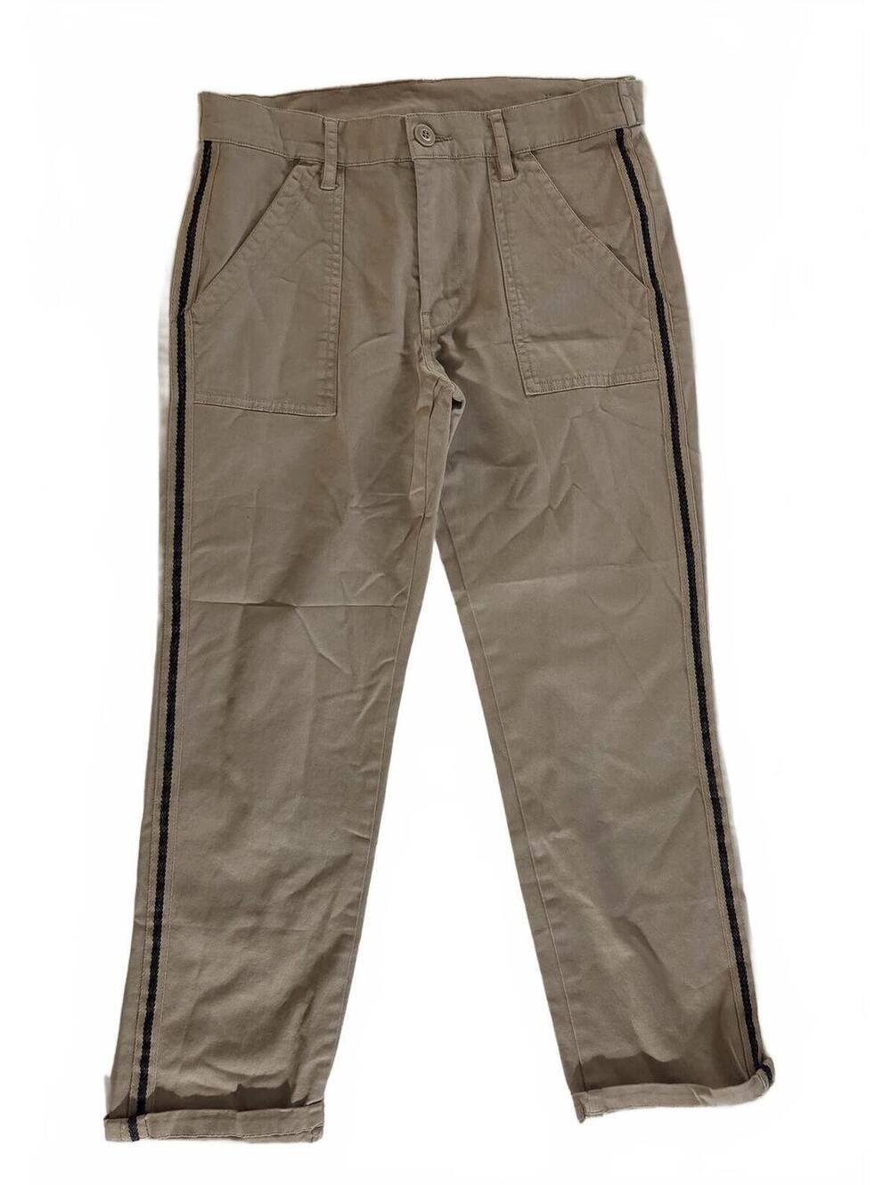 Lucky Brand Khaki Pants with Side Stripe, Size 29